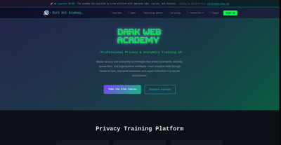 Dark Web Academy