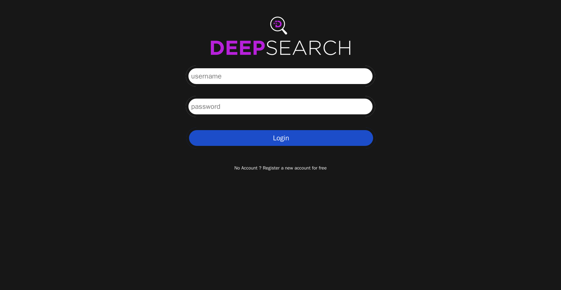 Deep Search