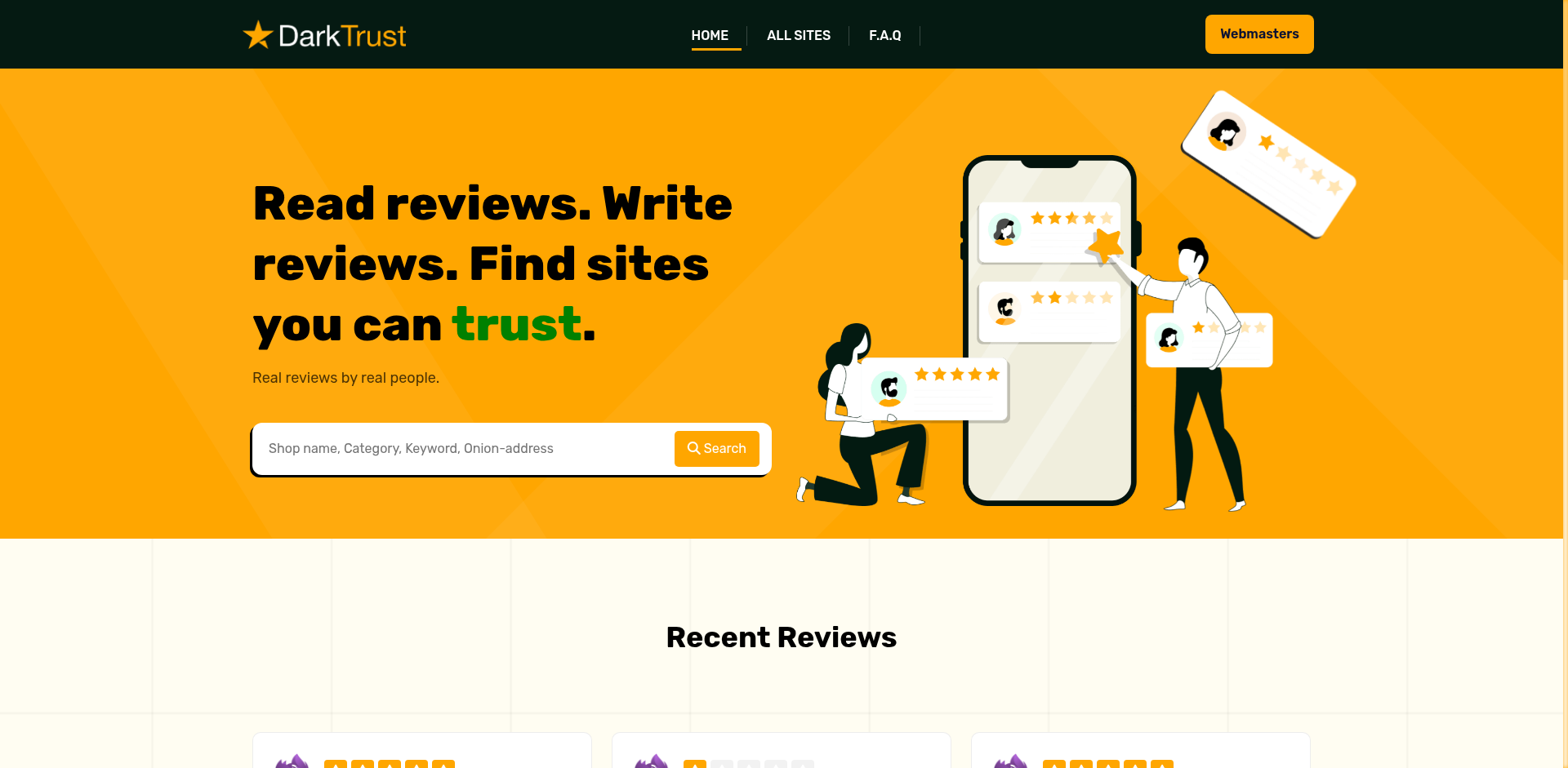 ⭐Darktrust: Find Trusted Sites