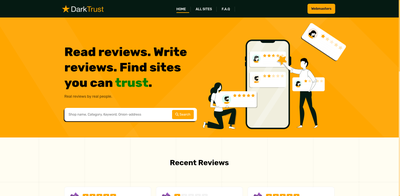 ⭐DarkTrust: Find trusted Sites